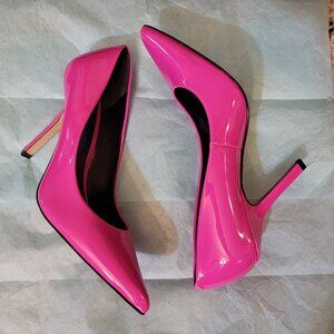 Marc Fisher Ltd Everly Pointed Toe Pump in Medium Pink